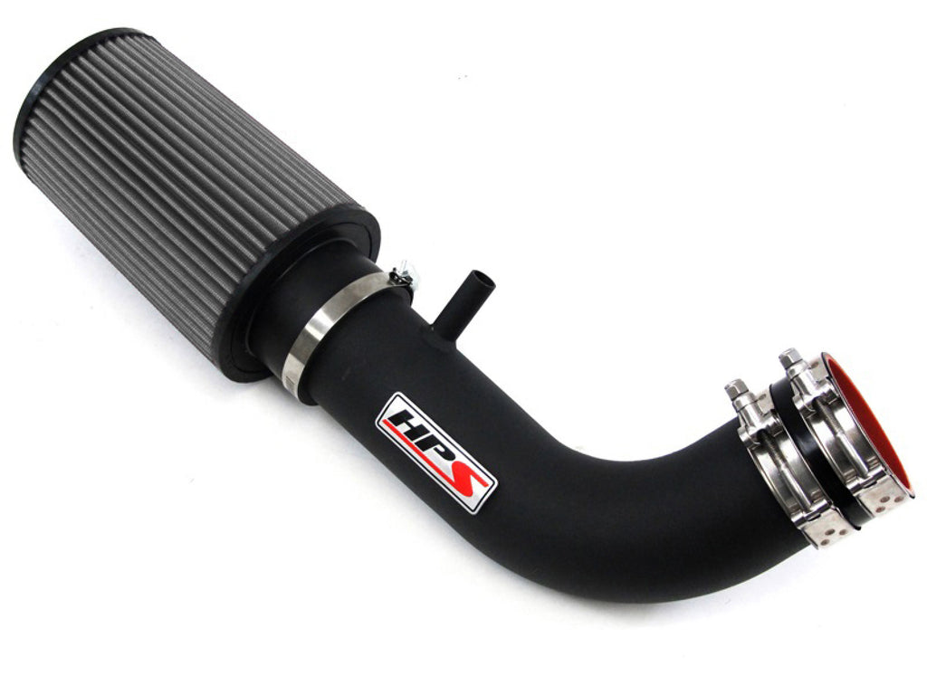 HPS Performance Black Shortram Air Intake Kit for 07-11 Jeep Wrangler 3.8L V6