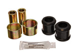 Track Arm Bushing Set; Black; Front; Performance Polyurethane;