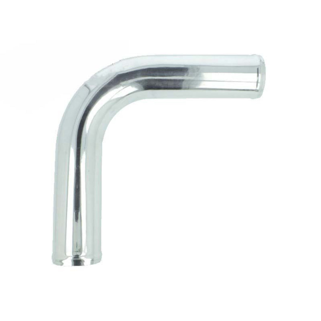 BOOST Products Aluminum Elbow 90 Degrees with 3-1/2" (89mm) OD, Mandrel Bent, Polished