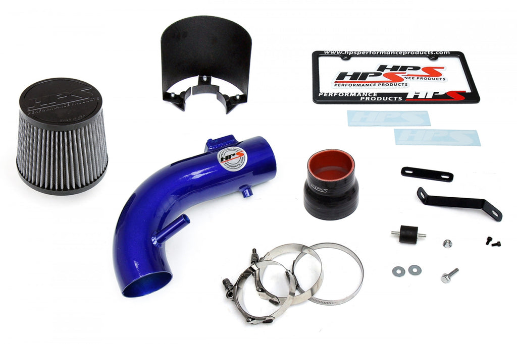 HPS Performance Blue Shortram Air Intake Kit for 09-13 Toyota Matrix 2.4L