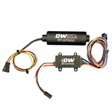 Load image into Gallery viewer, Deatschwerks DW650iL 650lph Brushless In-line Fuel Pump with Single/Two-Speed Controller