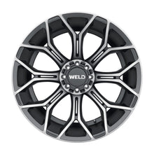 Load image into Gallery viewer, WELD Off-Road 24x14 Gradient 5x127 5x139.7 ET-70 BS4.75 Satin BLK MACH DDT 87.1 Wheel