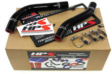 Load image into Gallery viewer, HPS Black Reinforced Silicone Radiator Hose Kit Coolant for Honda 11-16 CRZ