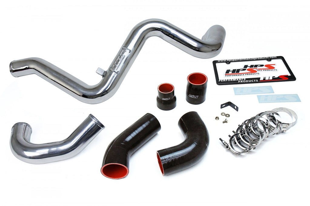 HPS Polish Intercooler Hot Charge Pipe and Cold Side 16-18 Ford Focus RS 2.3L Turbo