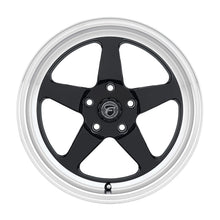 Load image into Gallery viewer, Forgestar 17x11 D5 Drag 5x120.65 ET43 BS7.8 Gloss BLK MACH 78.1 Wheel