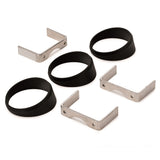 GAUGE MOUNT; ANGLE RINGS; 3 PCS.; BLACK; FOR 2 5/8in. GAUGES