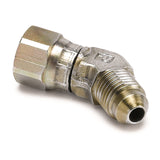 FITTING; ADAPTER; 45 deg.;-4AN FEMALE TO-4AN MALE; STEEL