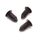 RATCHET FASTENERS; 100 PCS.; BLACK; FOR GAUGE POD/PILLAR INSTALLATION