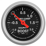 GAUGE; VAC/BOOST; 2 1/16in.;-1-+2 BAR; MECHANICAL; SPORT-COMP