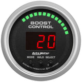 GAUGE; BOOST CONTROLLER; 2 1/16in.; 30INHG-30PSI; INCL. SOLENOID; DIGITAL; SC