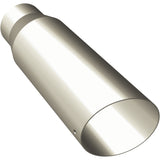 Single Exhaust Tip - 3in. Inlet/4in. Outlet