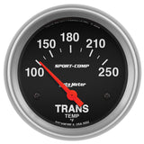 GAUGE; TRANSMISSION TEMP; 2 5/8in.; 100-250deg.F; ELECTRIC; SPORT-COMP