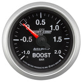 GAUGE; VAC/BOOST; 2 1/16in.;-1-+2 BAR; MECHANICAL; SPORT-COMP II