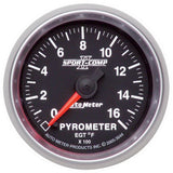 GAUGE; PYROMETER (EGT); 2 1/16in.; 1600deg.F; DIGITAL STEPPER MOTOR; SPORT-COMP