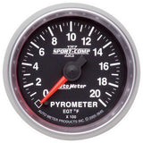 GAUGE; PYROMETER (EGT); 2 1/16in.; 2000deg.F; DIGITAL STEPPER MOTOR; SPORT-COMP