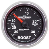 GAUGE; VAC/BOOST; 2 1/16in.; 30INHG-30PSI; DIGITAL STEPPER MOTOR; SPORT-COMP II