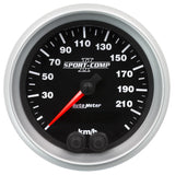 GAUGE; SPEEDOMETER; 3 3/8in.; 225KM/H; GPS; SPORT-COMP II