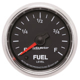 GAUGE; FUEL LEVEL; 2 1/16in.; 0-280O PROGRAMMABLE; GS