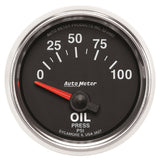 GAUGE; OIL PRESSURE; 2 1/16in.; 100PSI; ELECTRIC; GS