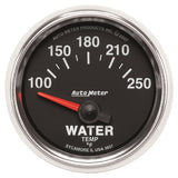 GAUGE; WATER TEMP; 2 1/16in.; 100-250deg.F; ELECTRIC; GS