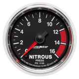 GAUGE; NITROUS PRESSURE; 2 1/16in.; 1600PSI; DIGITAL STEPPER MOTOR; GS