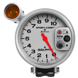 GAUGE; TACHOMETER; 5in.; 10K RPM; PEDESTAL W/EXT. SHIFT-LITE; ULTRA-LITE