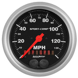 GAUGE; SPEEDOMETER; 3 3/8in.; 140MPH; GPS; SPORT-COMP