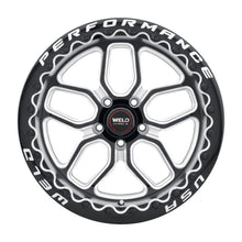 Load image into Gallery viewer, WELD Performance 17x10 Laguna Bead Lock 5x114.3 ET50 BS7.50 Gloss BLK MIL DIA 78.1 Wheel