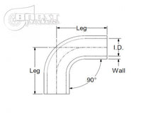 Load image into Gallery viewer, BOOST Products Silicone Elbow 90 Degrees, 2-3/4&quot; ID, Black