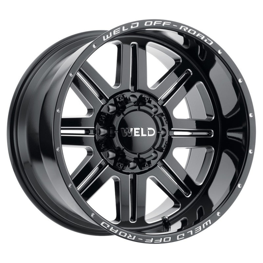 WELD Off-Road 17x10 Chasm 5x114.3 5x127 ET-18 BS4.75 Gloss BLK MIL 78.1 Wheel