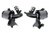 HPS Cold Air Intake Kit 19-22 Genesis G70 3.3L V6 Twin Turbo, Includes Heat Shield, Black