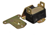 Motor Mount; Black; Zinc; Sold Individually; Performance Polyurethane;