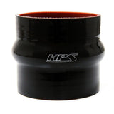 HPS Performance HTSHC-075-L6-BLK Silicone Single Hump Coupler