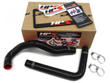 HPS Toyota SC300 Turbo and Supra Turbo High Temp Reinforced Silicone Radiator Hose Kit Coolant OEM Replacement - Black