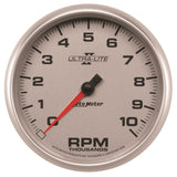 GAUGE; TACHOMETER; 5in.; 10K RPM; IN-DASH; ULTRA-LITE II