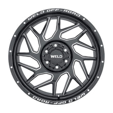 Load image into Gallery viewer, WELD Off-Road 22x10 Fulcrum 8x165.1  ET-18 BS4.75 Gloss BLK MIL 125.1 Wheel