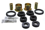 Axle Pivot Bushing Set; Black; Rear; Performance Polyurethane;