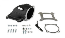 Load image into Gallery viewer, Holley EFI EFI Throttle Body Intake Elbow-Black Finish