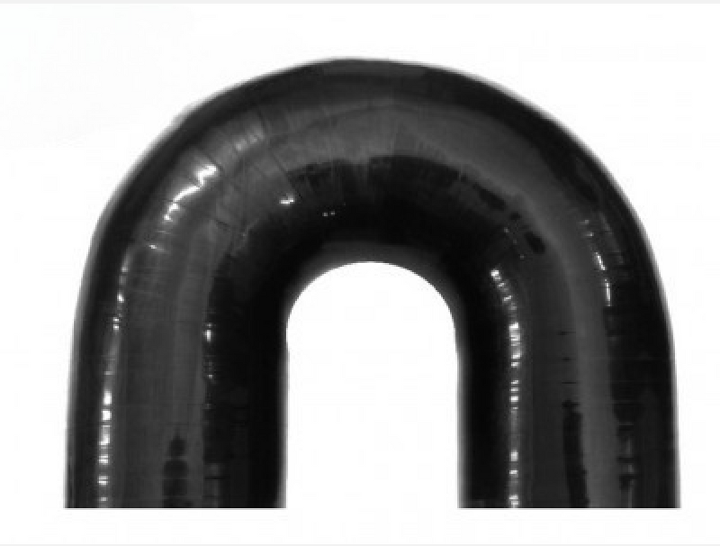 BOOST Products Silicone Elbow 180 Degrees, 1-3/16" ID, Black