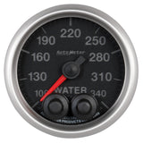 GAUGE; WATER TEMP; 2 1/16in.; 340deg.F; STEPPER MOTOR W/PEAK/WARN; ELITE