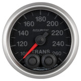 GAUGE; TRANS TEMP; 2 1/16in.; 260deg.F; STEPPER MOTOR W/PEAK/WARN; ELITE