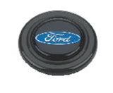 Ford Licensed Horn Button; Black Plastic; Ford®; Signature Wheels;