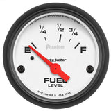 GAUGE; FUEL LEVEL; 2 1/16in.; 73OE TO 10OF; ELEC; PHANTOM