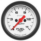 GAUGE; FUEL PRESSURE; 2 1/16in.; 15PSI; DIGITAL STEPPER MOTOR; PHANTOM