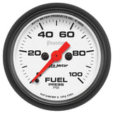 GAUGE; FUEL PRESSURE; 2 1/16in.; 100PSI; DIGITAL STEPPER MOTOR; PHANTOM