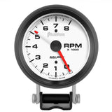 GAUGE; TACHOMETER; 3 3/4in.; 8K RPM; PEDESTAL W/RED LINE; PHANTOM