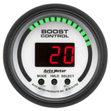 GAUGE; BOOST CONTROLLER; 2 1/16in.; 30INHG-30PSI; INCL. SOLENOID; DIGITAL; PHANT