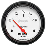 GAUGE; FUEL LEVEL; 2 5/8in.; 0OE TO 90OF; ELEC; PHANTOM