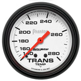 GAUGE; TRANSMISSION TEMP; 2 5/8in.; 140-280deg.F; MECHANICAL; PHANTOM