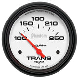 GAUGE; TRANSMISSION TEMP; 2 5/8in.; 100-250deg.F; ELECTRIC; PHANTOM